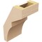 Ekena Millwork 5-inch W x 6-inch D x 10-inch H Monterey Rough Cedar Woodgrain TimberThane Knee Brace, Primed BRCUR05X06X10MONRCPR - alternate 4